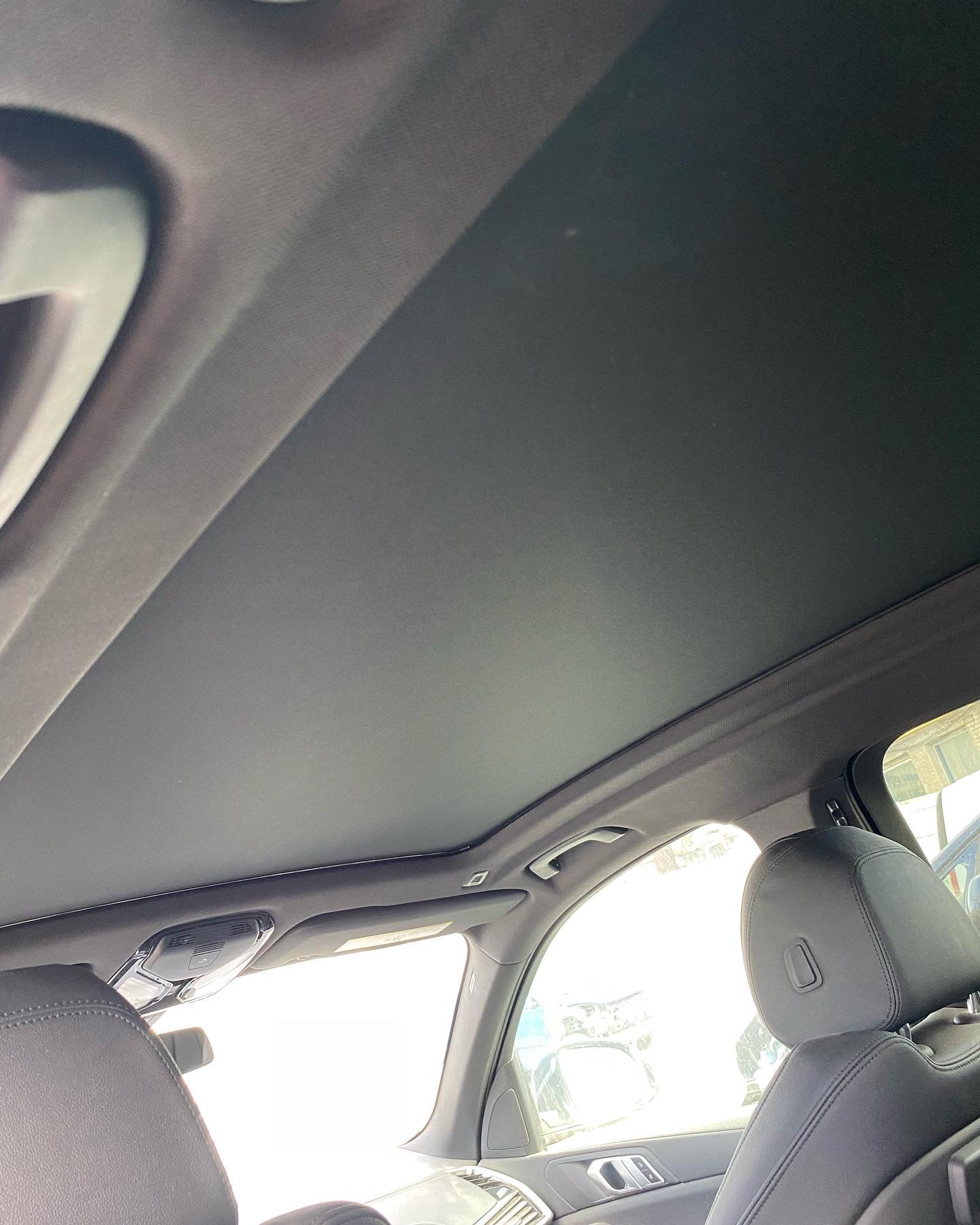 Восстановление потолка автомобиля